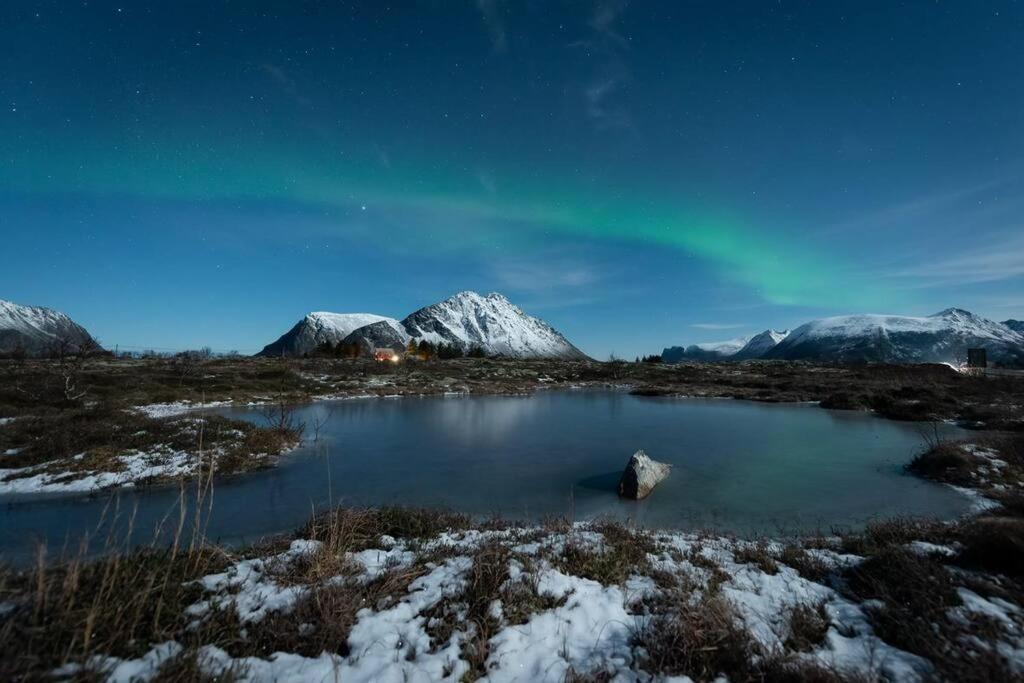 New! Lofoten Luxury Home Near Henningsvaer Lyngværet Exteriér fotografie