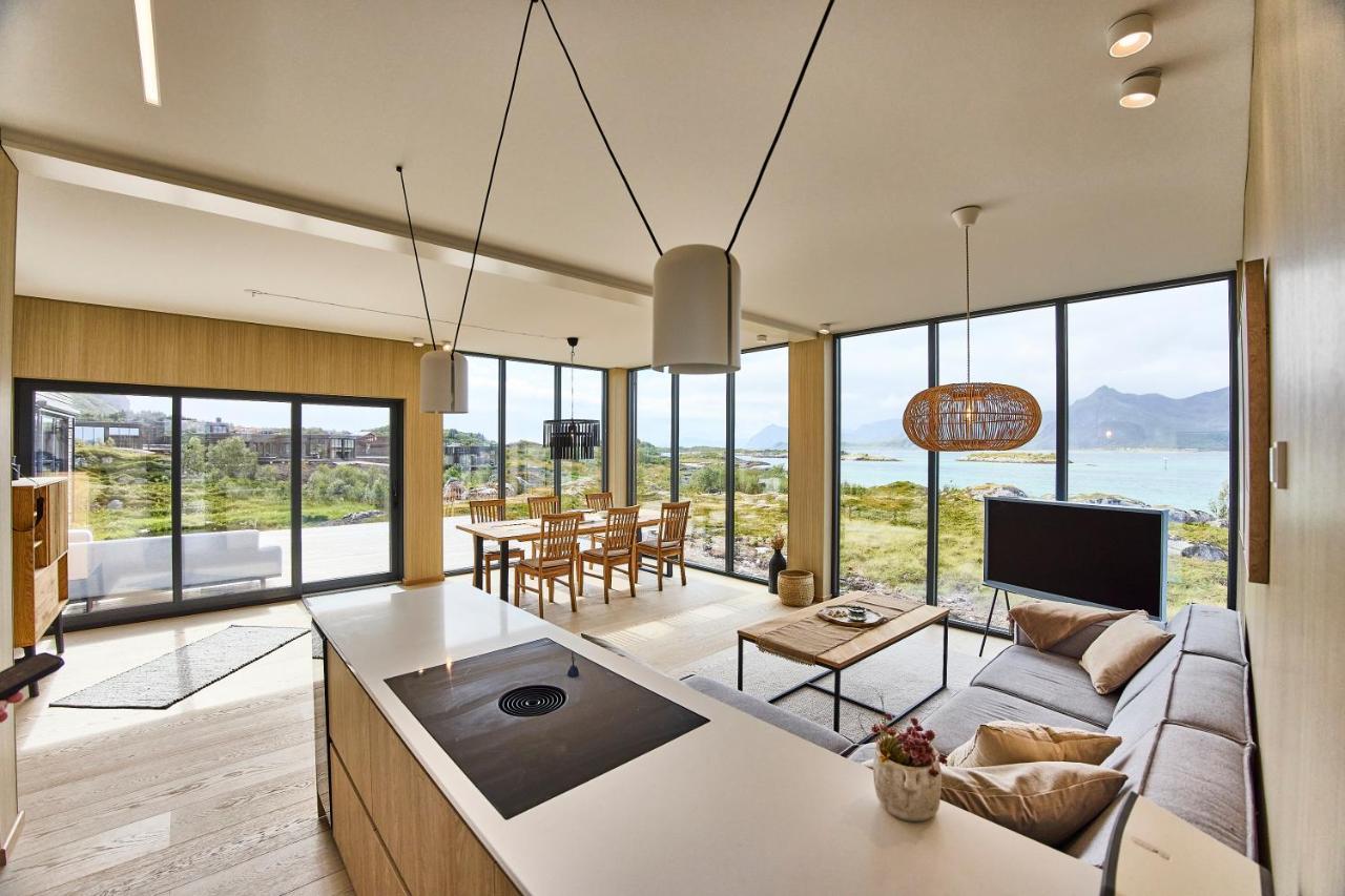 New! Lofoten Luxury Home Near Henningsvaer Lyngværet Exteriér fotografie